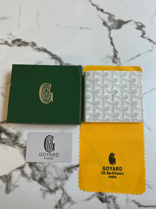White wallet
